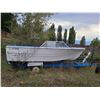 Image 1 : Classic 1970s fiberglass runabout project boat with trailer