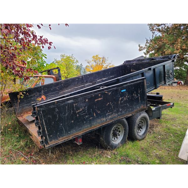 Tandem-axle Hydraulic Trailer