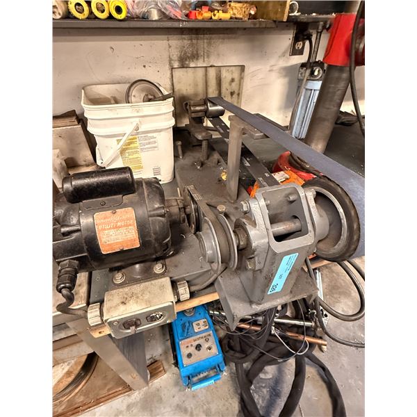 Electric Motor Belt grinder