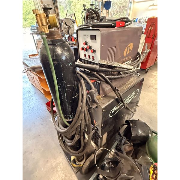 Panasonic Gunslinger 260 combination MIG and stick welding machine