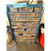 Image 1 : Metal-Framed Multi- drawer Small Parts and Hardware Storage Cabinet