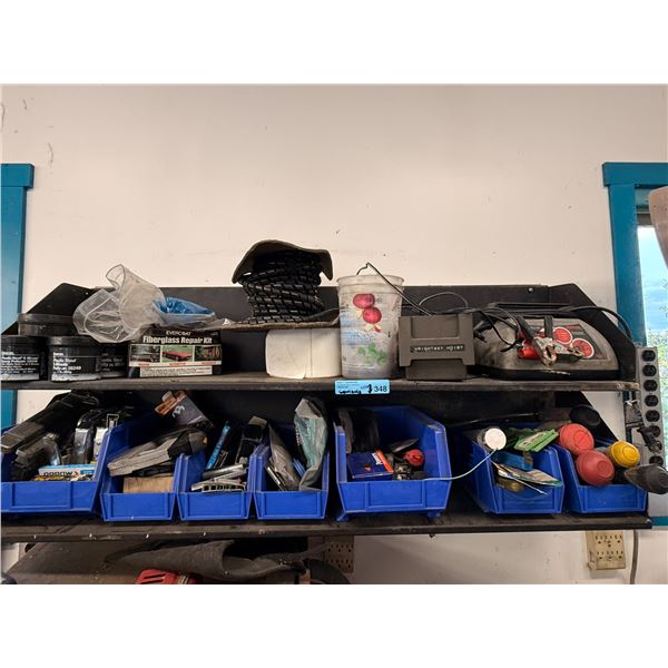 Group of Assorted Tools and Battery Charger