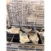 Image 4 : Metal Tools and Fasteners Storage boxes with Content