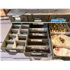 Image 15 : Mini Metal Multi-drawer Cabinet with Content