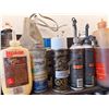 Image 1 : Group of Assorted Industrial Sprays and Liquids