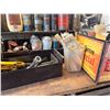 Image 1 : Group of Assorted tools and Spray Cans