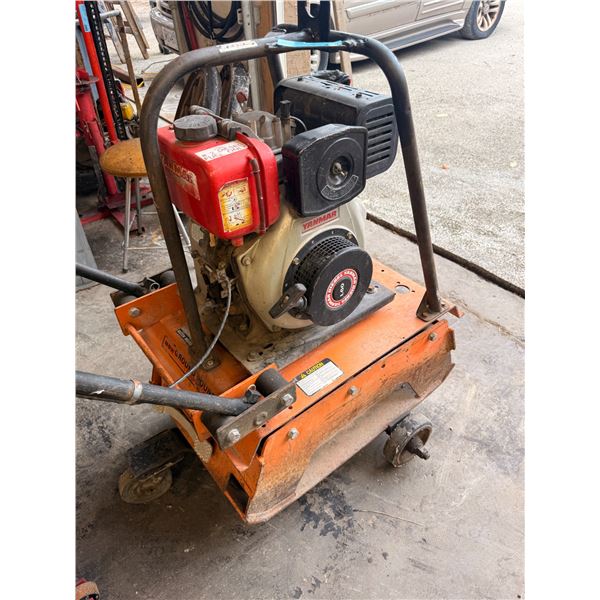 Ground Pounder Compactor Powered by a Yanmar L70 diesel engine