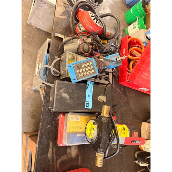 Group of Assorted items and Tools
