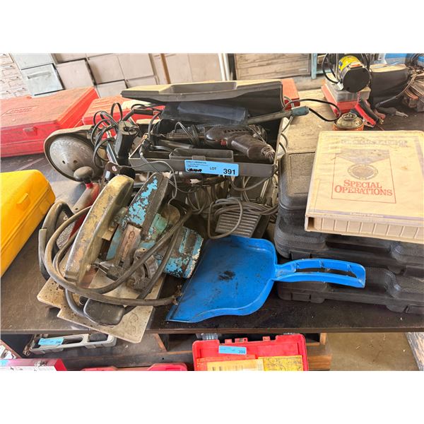 Group of Assorted Power Tools