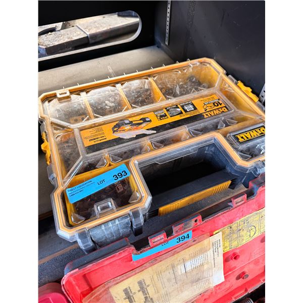 DEWALT 10-Compartment Deep Pro Small Parts Organizer with Fasteners