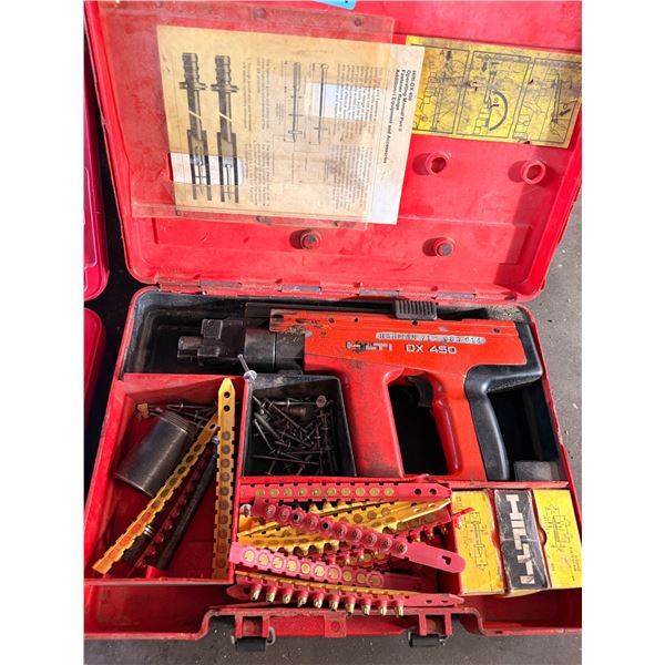 Hilti DX 450 powder- actuated fastening tool