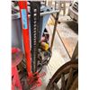 Image 1 : Red and Black Ratcheting off-road utility farm jack