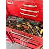 Image 6 : Group of 2 mechanics tool chest and tool Cart