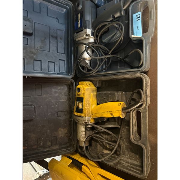 Group of 2 Power Tools - Power Fist Drill and Master Craft Impact Wrench