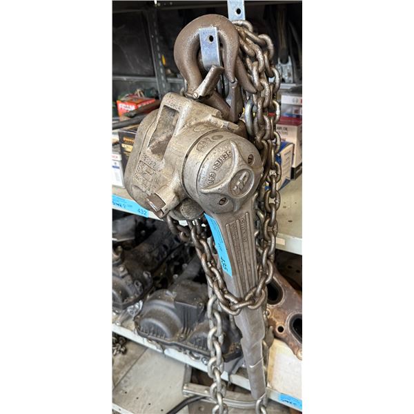 Heavy-duty Coffing Hoist Model MA-30 Manual Lever Chain Hoist