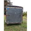 Image 4 : Dark Gray Dual-axle Enclosed Cargo Trailer with a Side Access Door