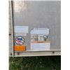 Image 5 : Dark Gray Dual-axle Enclosed Cargo Trailer with a Side Access Door