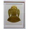 Image 3 : Bill Reid Gold Foil Embossed Art - The Raven Steals the Salmon & The Raven and the First Men