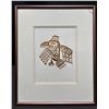Image 2 : Framed Bill Reid Haida Art Prints: Raven 'XUUYA' and Eagle 'GHUUT'