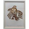 Image 3 : Framed Bill Reid Haida Art Prints: Raven 'XUUYA' and Eagle 'GHUUT'