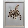 Image 3 : Bill Reid Haida Art Prints: Killer Whale Skana & Salmon Skagi