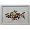 Image 5 : Bill Reid Haida Art Prints: Killer Whale Skana & Salmon Skagi