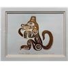 Image 5 : 2 Bill Reid Haida Prints: “Ttsaang” (Beaver) and “Ghuts” (Wolf)