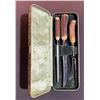 Image 2 : Sheffield England Stag Handle Carving Set with Case