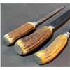 Image 5 : Sheffield England Stag Handle Carving Set with Case