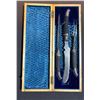 Image 2 : Three-Piece Carving Set with Decorative Handles 