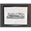 Image 10 : 10 Framed Canadian National Locomotive Prints by Roger Smith