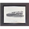 Image 11 : 10 Framed Canadian National Locomotive Prints by Roger Smith