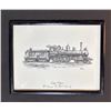 Image 7 : 10 Framed Canadian National Locomotive Prints by Roger Smith