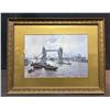 Image 6 : Framed Prints: Landscape and Tower Bridge, Signed