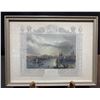Image 4 : Four Framed 19th Century Hand-Coloured Engravings of European Scenes