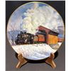 Image 14 : 6 Theodore A. Xaras Steam Train Collector Plates with COAs