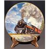 Image 2 : Christian Bell Porcelain 'The Age of Steam' Railway Plate Set 