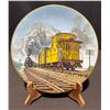Image 7 : Christian Bell Porcelain 'The Age of Steam' Railway Plate Set 