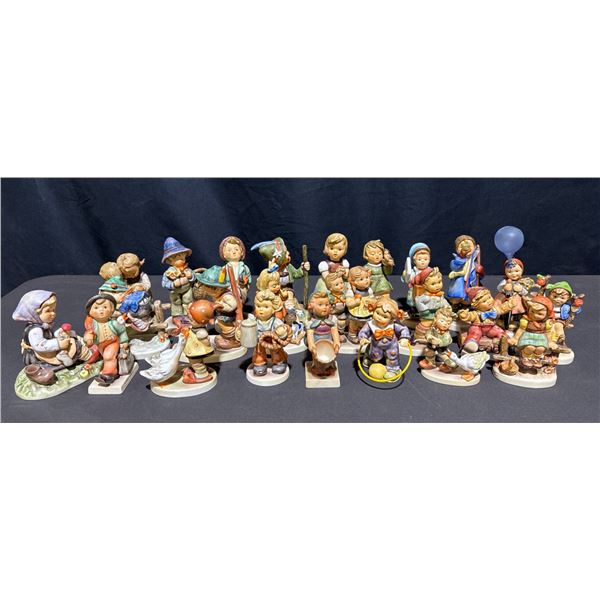 24 Goebel Hummel Porcelain Figurines