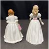 Image 3 : 9 Royal Doulton Hand-Painted Porcelain Lady Figurines
