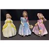 Image 5 : 9 Royal Doulton Hand-Painted Porcelain Lady Figurines