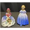 Image 2 : 9 Royal Doulton Hand Painted Porcelain Ladies Figurines