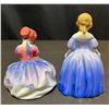 Image 3 : 9 Royal Doulton Hand Painted Porcelain Ladies Figurines