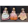 Image 5 : 9 Royal Doulton Hand Painted Porcelain Ladies Figurines