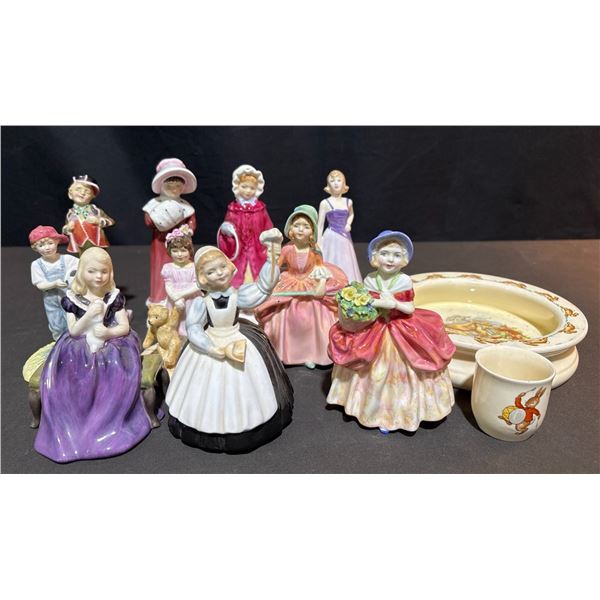 Royal Doulton Figurines and Bunnykins Children's Set