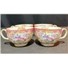 Image 12 : Minton Pink and Gold Floral Bird Porcelain Tea Set, 27 Pieces