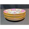 Image 15 : Minton Pink and Gold Floral Bird Porcelain Tea Set, 27 Pieces