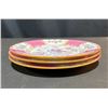 Image 20 : Minton Pink and Gold Floral Bird Porcelain Tea Set, 27 Pieces