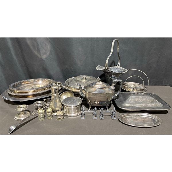 Silver-Plated Tableware, Serving Pieces, and Accessories