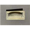 Image 11 : Brass and Metal Desk Accessories Including Inkwell, Paperweight